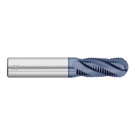 Kodiak Cutting Tools 1/4 Solid Carbide Roughing Endmill 4 Flute Fine Pitch Long Series 5562158